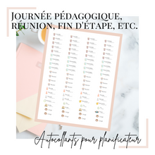 Load image into Gallery viewer, Autocollants - Variés pour enseignants (sans les spécialistes)