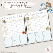 Load image into Gallery viewer, Agenda grand public version anglaise 2026