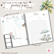 Load image into Gallery viewer, Agenda grand public version anglaise 2026