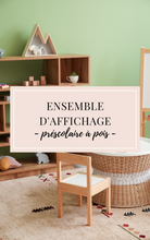 Load image into Gallery viewer, Menu du jour imprimé (à pois)