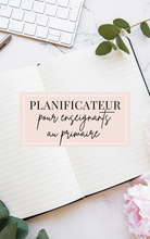 Charger l'image dans la galerie, Planificateur pour enseignants au primaire 2026-2027
