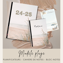 Load image into Gallery viewer, Cahier de notes plage
