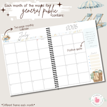 Charger l&#39;image dans la galerie, Agenda grand public version anglaise 2026
