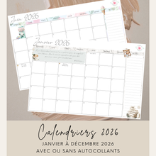 Charger l&#39;image dans la galerie, Calendrier 2026
