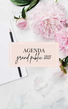 Load image into Gallery viewer, Agenda grand public 2025
