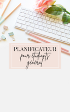 Load image into Gallery viewer, Planificateur pour étudiants (général) 2025-2026
