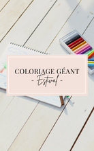 Load image into Gallery viewer, Coloriage géant estival
