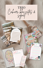 Charger l'image dans la galerie, Trio cahier, bloc-notes &amp; signet
