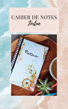Load image into Gallery viewer, Cahier de notes tortue
